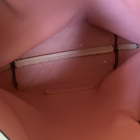 Steve Madden Faux Leather tote Bag light pastel pink - Picture 8 of 10